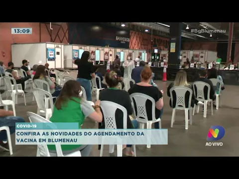 Confira as novidades no agendamento da vacina da Covid-19 em Blumenau