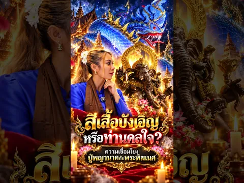 สีเสื้อบังเอิญหรือท่านดลใจ? ความเชื่อมโยงปู่พญานาคกับพระพิฆเนศ #ตามรอยนาคราช #วังนาคาเศรษฐี #บอสนุช