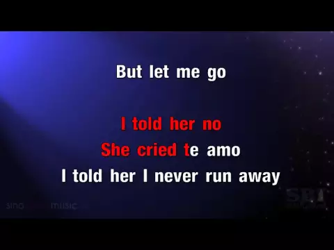 Download MP3 Rihanna - Te Amo (Karaoke)