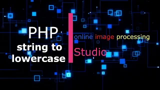 How to convert upper case string to lower case string in php