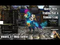 World of Warcraft DRAGONFLIGHT March 2024 Trading Post Traveler s Log Items