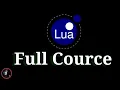 Lua Full course Introduction And Installation