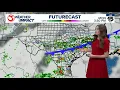 Heavy downpours expected over the next few days