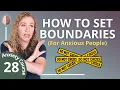 Boundaries for Anxious Folk - Break the Anxiety Cycle in 30 Days