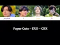 BTS `Paper Cuts’ - EXO - CBX ( Cover AI )