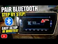 How to Pair Bluetooth on Your Car Stereo Step-by-Step Bluetooth Setup Guide Easy Method