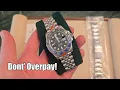How I got a Jubilee Bracelet for my Rolex GMT Batman - Don t overpay