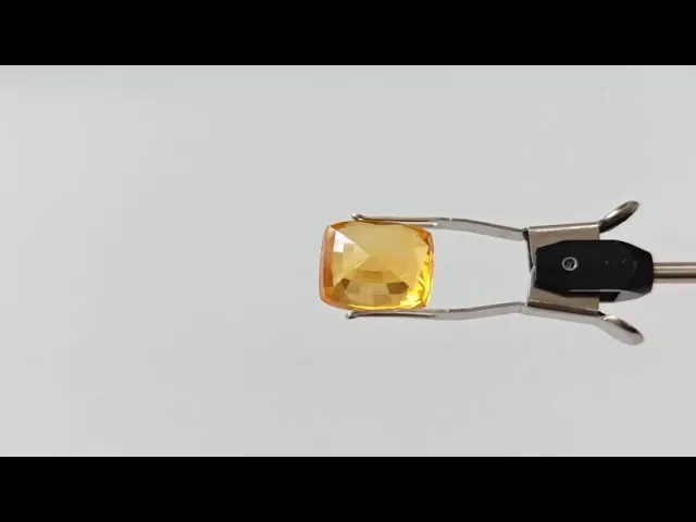 Cushion Yellow Sapphire 18.95 ct.