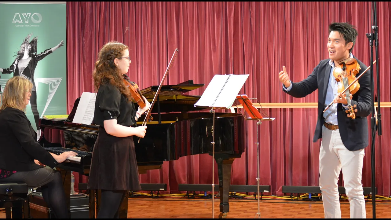 Masterclass with  Ray Chen