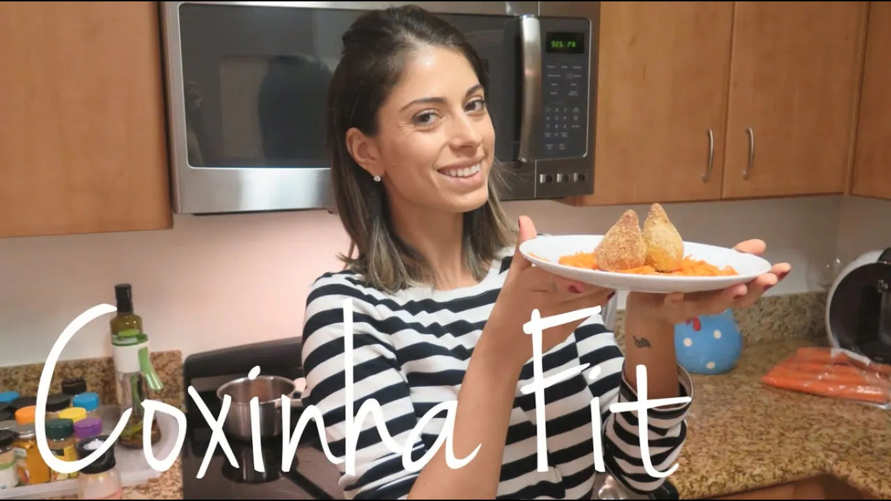 RECEITA DE COXINHA FIT E COXINHA VEGANA