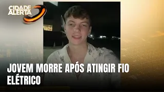 Jovem motociclista morre após colisão com fio de energia elétrica