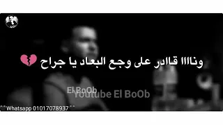 عصام صاصا  وانا قادر علي وجع البعاد يا جراح         دندنها