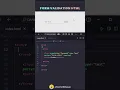 Form Validation using pure HTML Form Validation Easy Using HTML And CSS Only CodeMinds