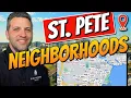Top 5 BEST NEIGHBORHOODS To Live In St Petersburg Florida