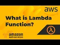 What is AWS Lambda Function What is Serverless Architecture
