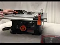 Harbor Freight Warrior 10 inch 15 Amp Table Saw Review and Setup