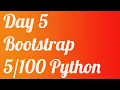 Day 5 of 100 Flask Blog App from Scratch Bootstrap A Blind Developer s Journey