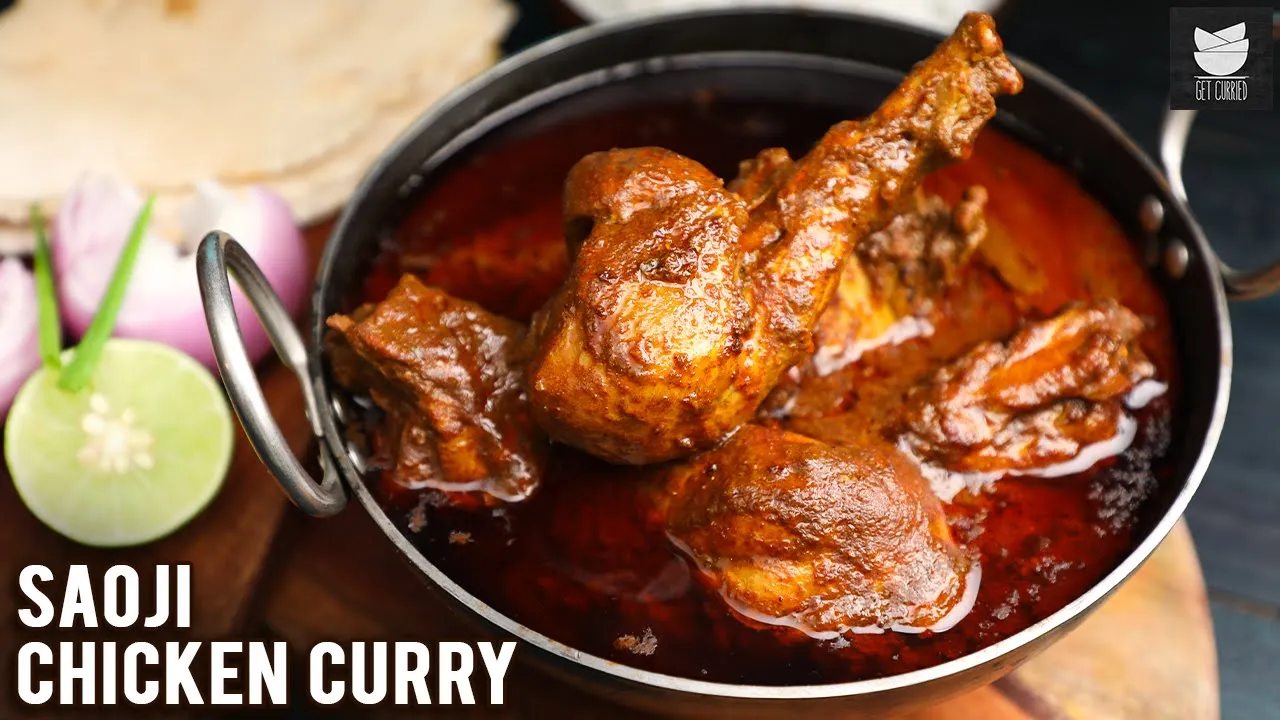 Saoji Chicken Curry   Nagpur Style Chicken Curry   Spicy Chicken Curry   Chef Varun Inamdar