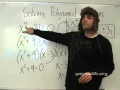 Algebra 2 - Solving Polynomial Equations
