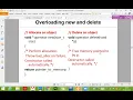 18 Operator Overloading - new delete operators