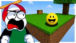 Sobrevivimos En Un SkyBlock Con El Mod Real De VERITY En Minecraft / Verity Mod