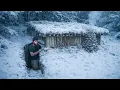 Lagu Winter Dugout Shelter Build | Bushcraft Survival in the Snow