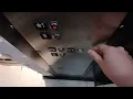 Schindler HT 330A hydraulic elevator at Zara at the Cross County Center mall Yonkers NY