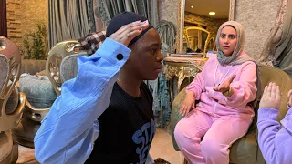 رد فعل اختي لما شافت العامله بتعض الاطفال 🥲😱