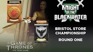 A Game Of Thrones LCG Store Championship Game 1 Martel Kraken Vs Nights Watch Sun 