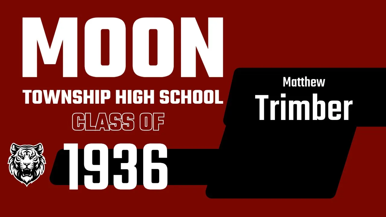 Thumbnail for Remembering the Moon High School Class of 1936: Matthew Wilson Trimber