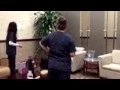 Good and bad eye doctor assistant