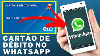 Caixa tem como cadastrar cartão de débito caixa tem no Whatsapp