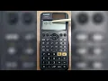 Mixed Numbers on a Casio fx-85GT Plus Calculator