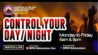 Control Your Night Monday 10th August 2026 9pm UK time