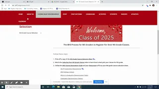 9th Grade Course Selection