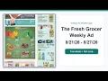 The Fresh Grocer Weekly Ad 26 - 26 Top 10 Deals