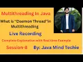 Multithreading in Java what is Daemon Thread in Java Javamindtechie By Amit