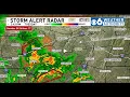 CBS6 radar with severe weather