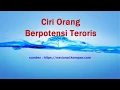 Download Lagu Ciri Orang Mudah Terekrut Teroris
