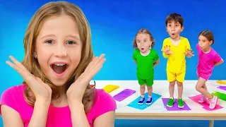 Nastya Và Những Trò Chơi Hài Hước Cùng Bạn Bè | Video Thiếu Nhi 1 Giờ