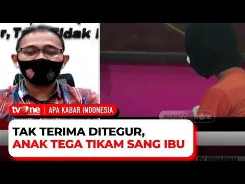 Tak Terima Ditegur Gegara Nonton TV Seharian, Anak Tega Bunuh Ibu Kandung
