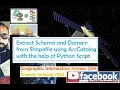 ArcGIS Desktop Extract Schema and Domains using Python