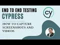 Part 19 Cypress E2E Web Automation How To Capture Screenshots s on Test Failures