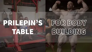 Using Prilepin s Table for Bodybuilding