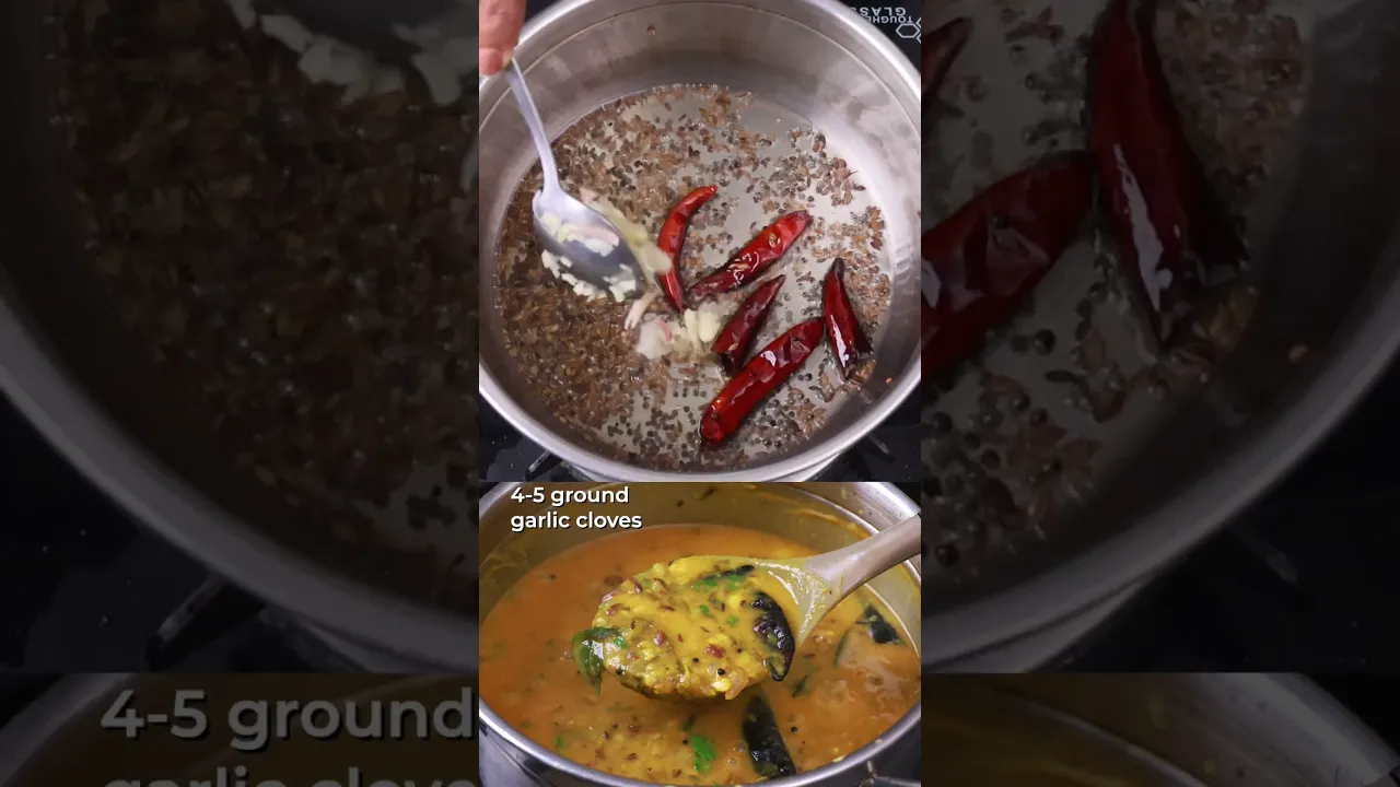 Chintha Chiguru Pappu / Tender Tamarind Leaves dal  #shorts #shortsvideo  #dal