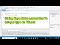 how to convert string type data to integer type data in vb net str to int conversion in vb net