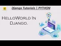 Hello World In Django - Part3