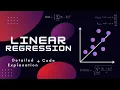 Linear Regression in depth with code Machine Learning Tutorial