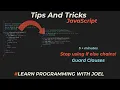 Five Minutes on Tips and Tricks - JavaScript