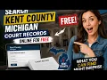 How to search Kent Michigan County court records online for free